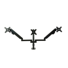 Großhandel Alumunum Triple Monitor Triple Gasfeder Arm Klemme Ständer Desktop Mount Monitor Arm